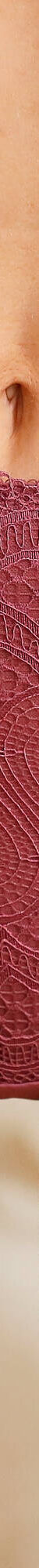 Culotte haute en dentelle et microfibre Orellana - lot de 2  (prune) Culotte haute en dentelle et microfibre Orellana - lot de 2  (prune)